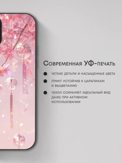 Чехол на iPhone 12 с принтом Сакура