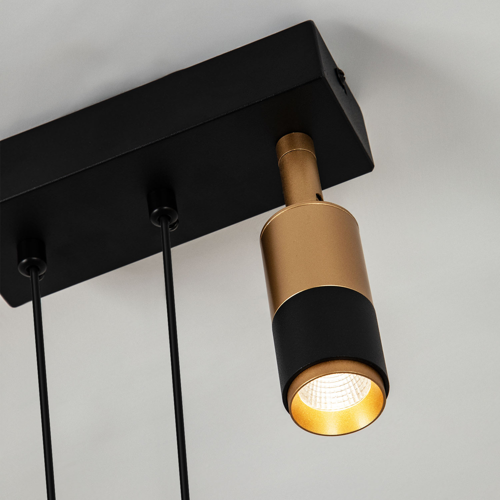 Подвесной светодиодный cветильник LED4U L8702-3