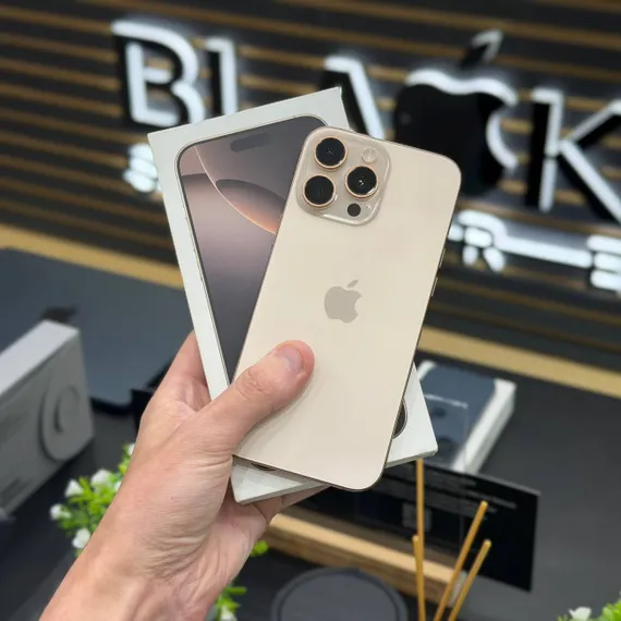 Б/У Телефон Apple iPhone 16 Pro Max 256Gb 89% Desert Titanium (CYYWQJTQP6)