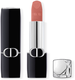 DIOR Rouge Dior - Помада для губ с долгим сроком носки, флакон с возможностью пополнения. оттенок 100 Nude Look Velvet, 3 g