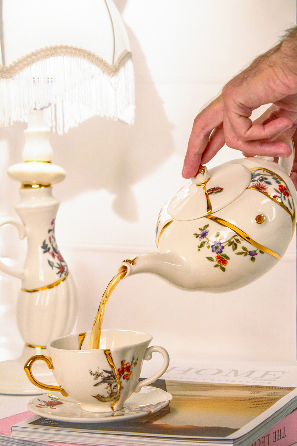 Чайник заварочный Seletti Kintsugi (26 см)