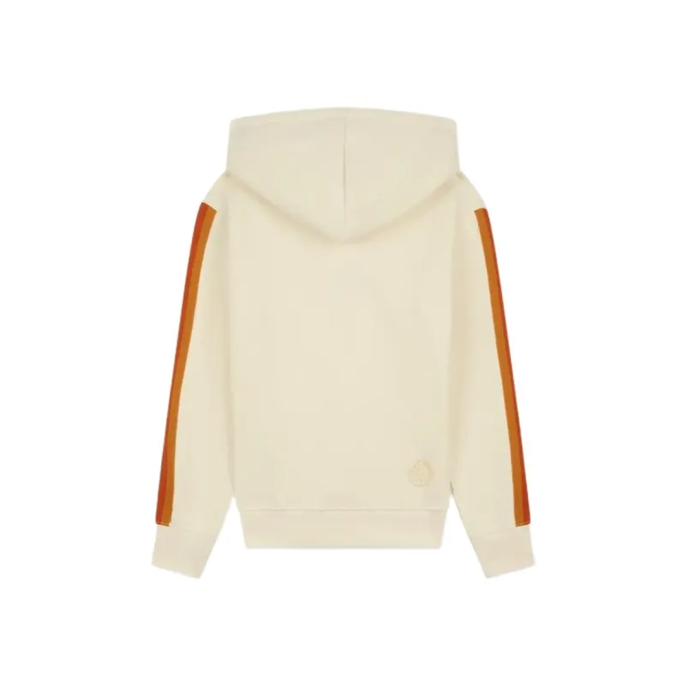 Кофта для девочки теннисная Roland Garros Color Lines - ecru