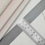 Лента атласная 1-сторонняя 25.0 мм / 22.86±1 метров, 153 т.серый, Globus