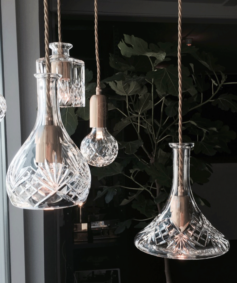 Подвесной дизайнерский светильник Decanterlight от Lee Broom (A)