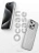 Чехол накладка iPhone 15 Pro 6.1" Gurdini Ocean Case (11) Metalic серебро