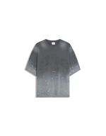 Мужская футболка boxy fit с коротким рукавом и эффектом стирки - BERSHKA