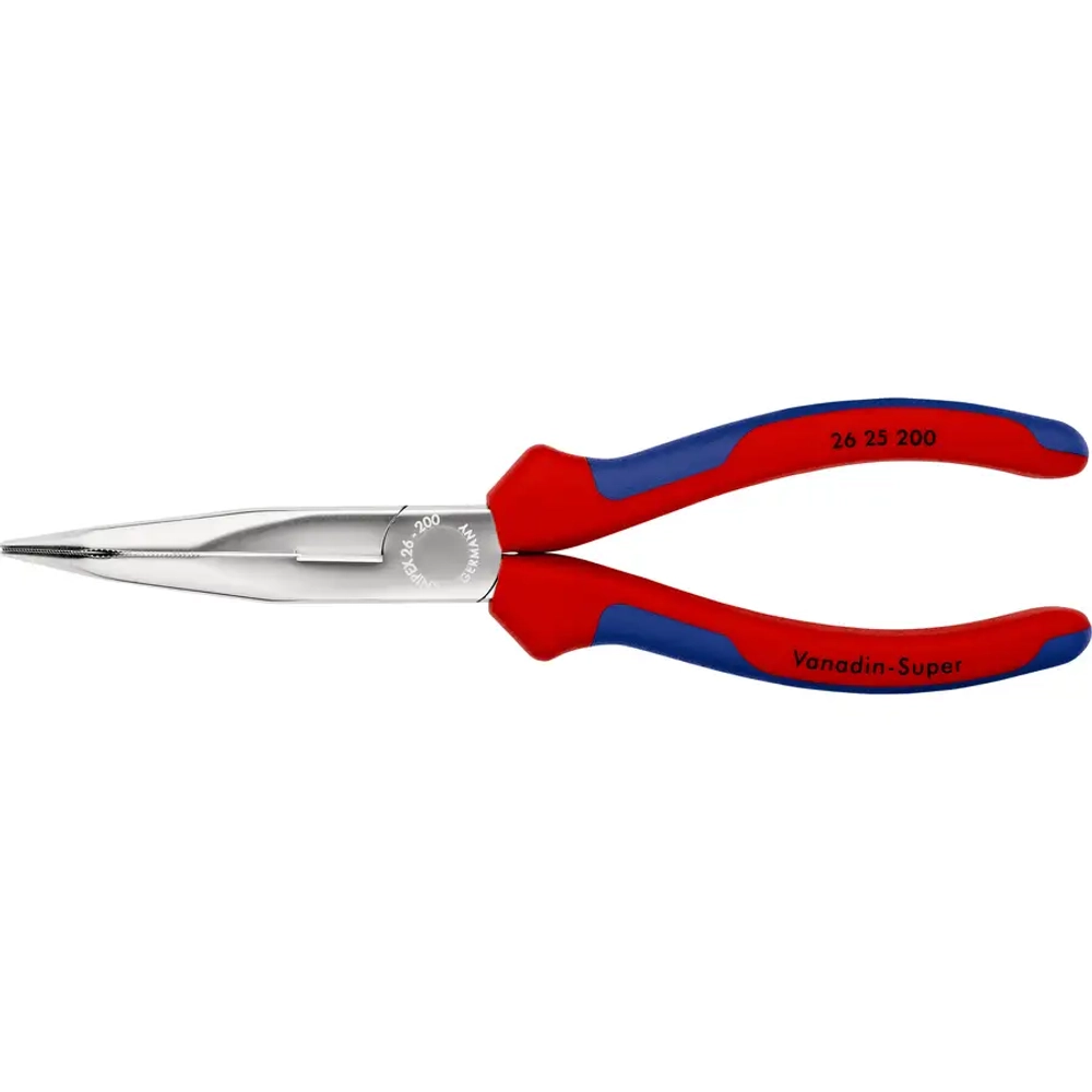 Длинногубцы хромированные 200 мм Knipex 26 25 200