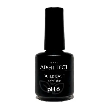 Nail ARCHITECT BUILD BASE Прозрачная бескислотная конструирующая база для гель-лака, 15 ml
