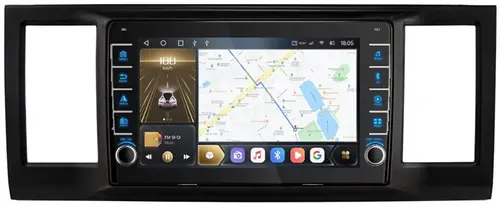 Магнитола для Volkswagen T6 Caravelle, Multivan, Transporter 2015-2019 - Kuberg OL-9122 (кнопки и крутилки), Android 12, Быстрая, CarPlay, 4G SIM-слот