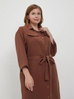 Платье с поясом