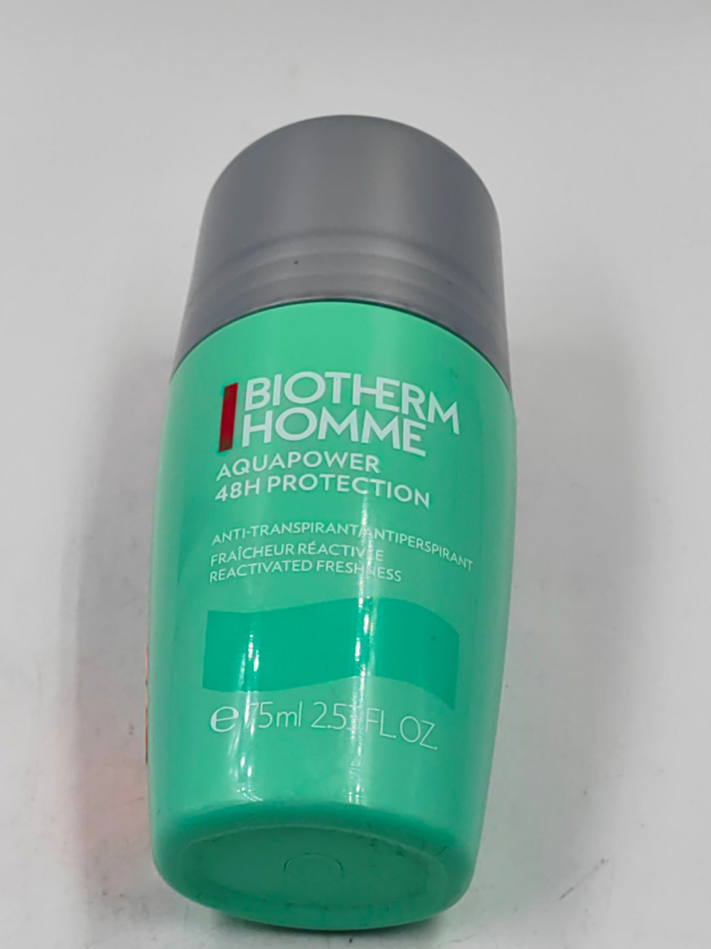 Biotherm Homme Шариковый дезодорант-антиперспирант Aquapower 48 часов для мужчин 75 мл (из Финляндии)