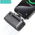 Power Bank внешний аккумулятор повербанк магнитный беспроводной MagSafe USAMS 5000 мАч 20W