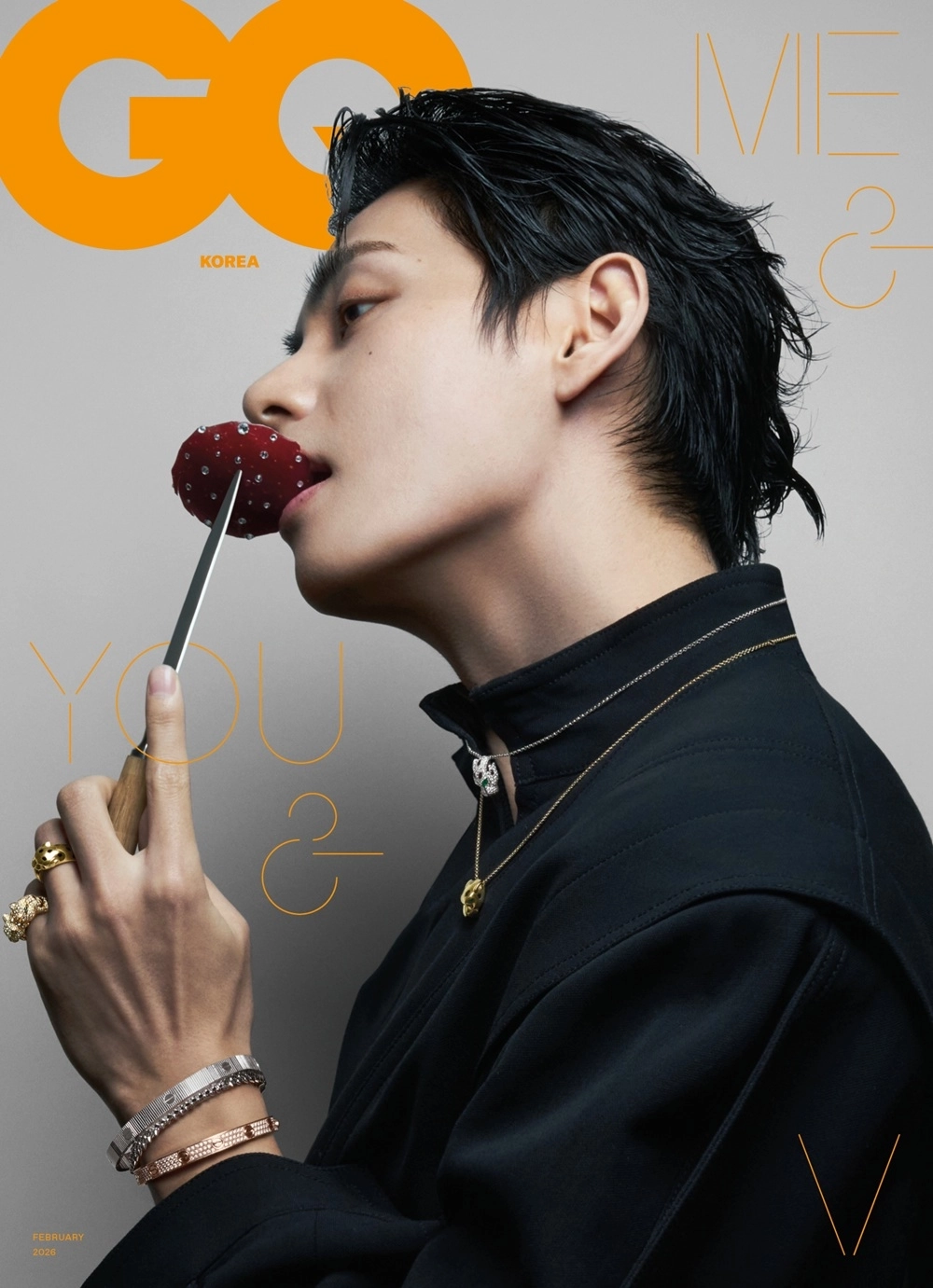 Журнал GQ - 2026. 02 [Обложка: BTS V]