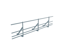 Кровельное ограждение Fachmann KO/ECO/SN-600-2-3000 RAL