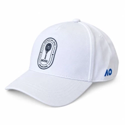 Теннисная кепка BOSS x AO Kids Logo - white