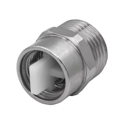 Воздухоотводчик прямой 1/2"х3/8" хром. PF504 VIEIR