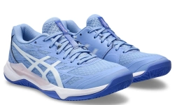 Женские кроссовки для бадминтона/сквоша Asics Gel-Tactic 12 - light sapphire/white
