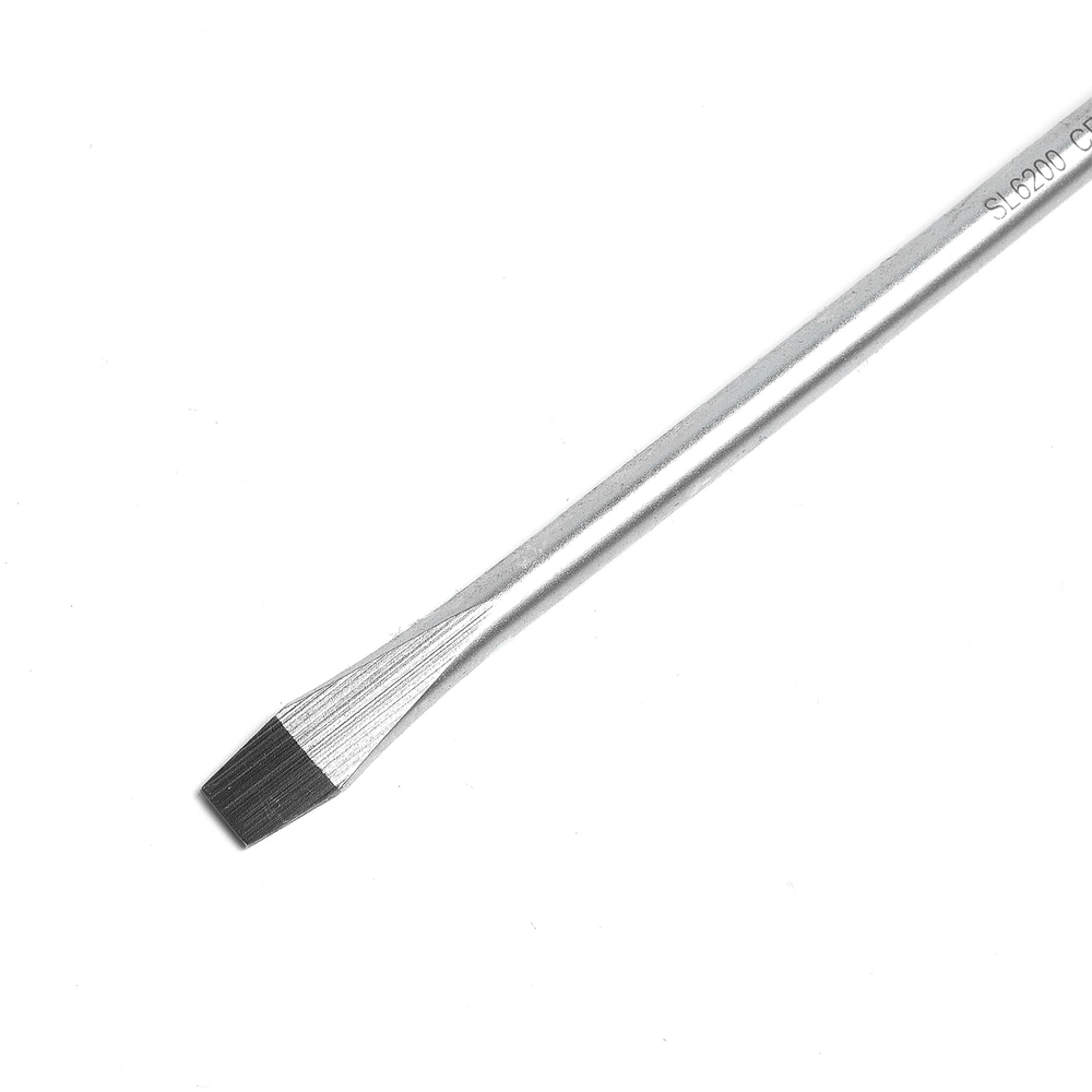 SL6200 Отвертка шлицевая ROSSVIK SL6*200мм