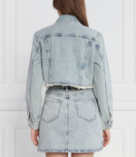 Джинсовая куртка CALVIN KLEIN JEANS - голубой(J20J221259)