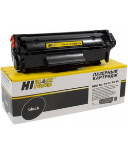 Hi-Black FX-10/Q2612A/FX-9/ Картридж  Universal для Canon i-Sensys MF4018/4120/4140/4150/4270, 2000 стр.