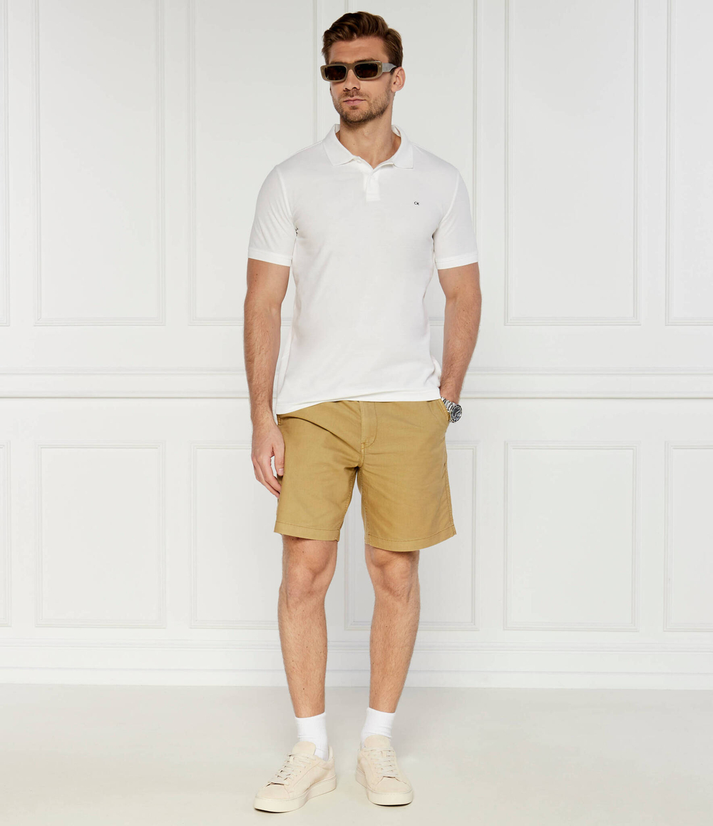 Поло PIQUE Calvin Klein - белый(K10K102964)