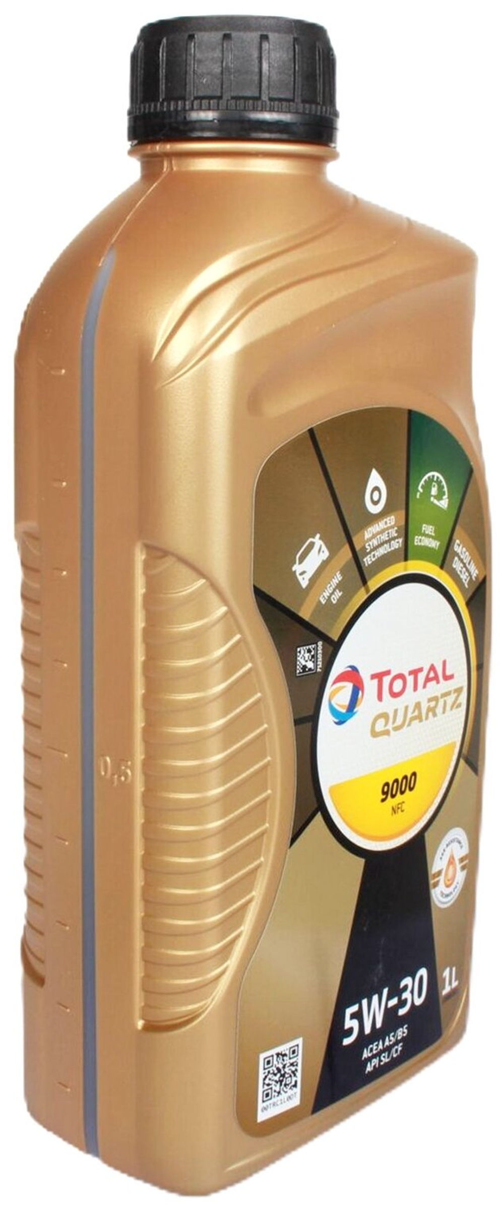 Масло моторное TOTALENERGIES Quartz 9000 Future NFC 5W-30 синтетическое 1 л 10980301