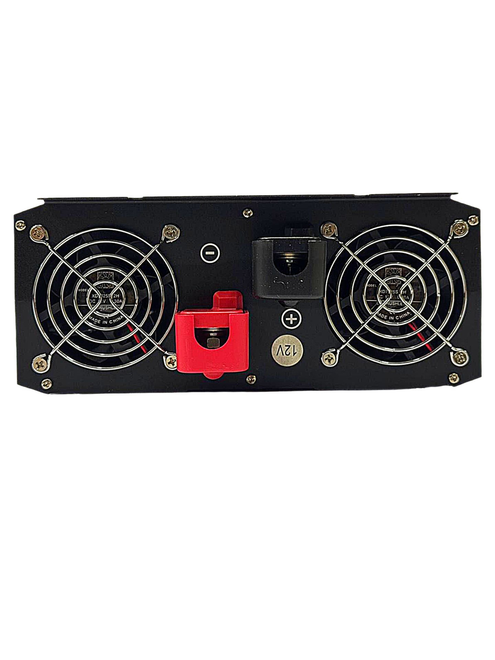 Инвертор 12V-220V 8000W Moexsiac черно-красный