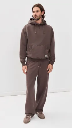 Толстовка мужская ALPHA INDUSTRIES ESSENTIAL HOODIE RELAXED FIT SWEATSHIRT (WASH)