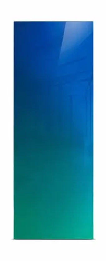 Бамбуковая панель "Зеркало"/ "Mirror" (Сине-зеленый), 5мм 3000х1220мм (брак)