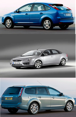 Арка правая ниж.часть Ford Focus 2 2004-2011 седан, универсал