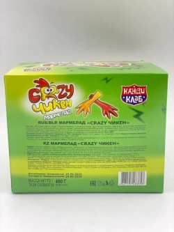 Жевательный мармелад Crazy Chicken