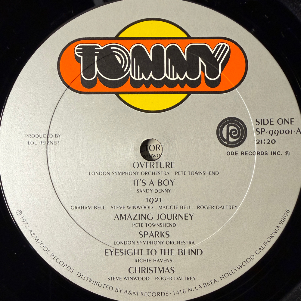Виниловая пластинка Tommy - The London Symphony Orchestra And Chambre Choir 2LP