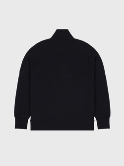 Свитшот на молнии C.P. Company Diagonal Raised Half Zip Black