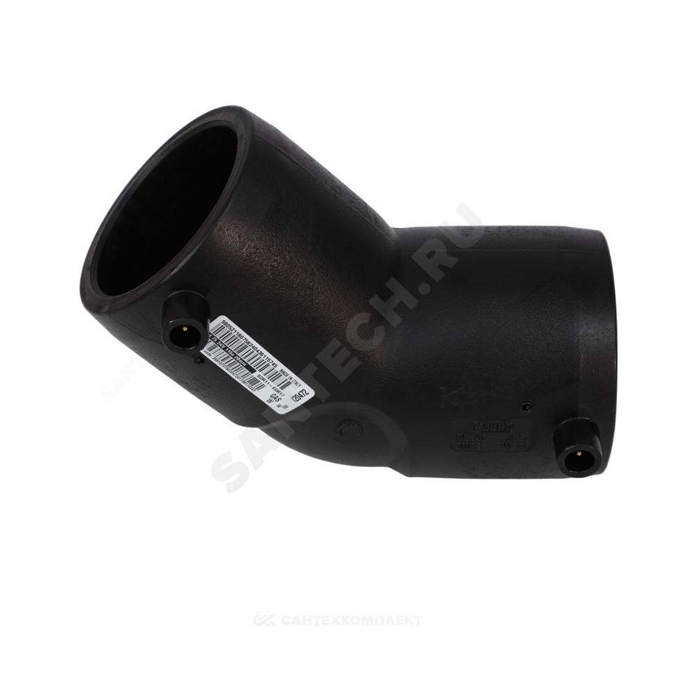 Отвод электросварной ПЭ100 Дн 110х45гр Ру16 SDR11 EUROSTANDARD 2116160110