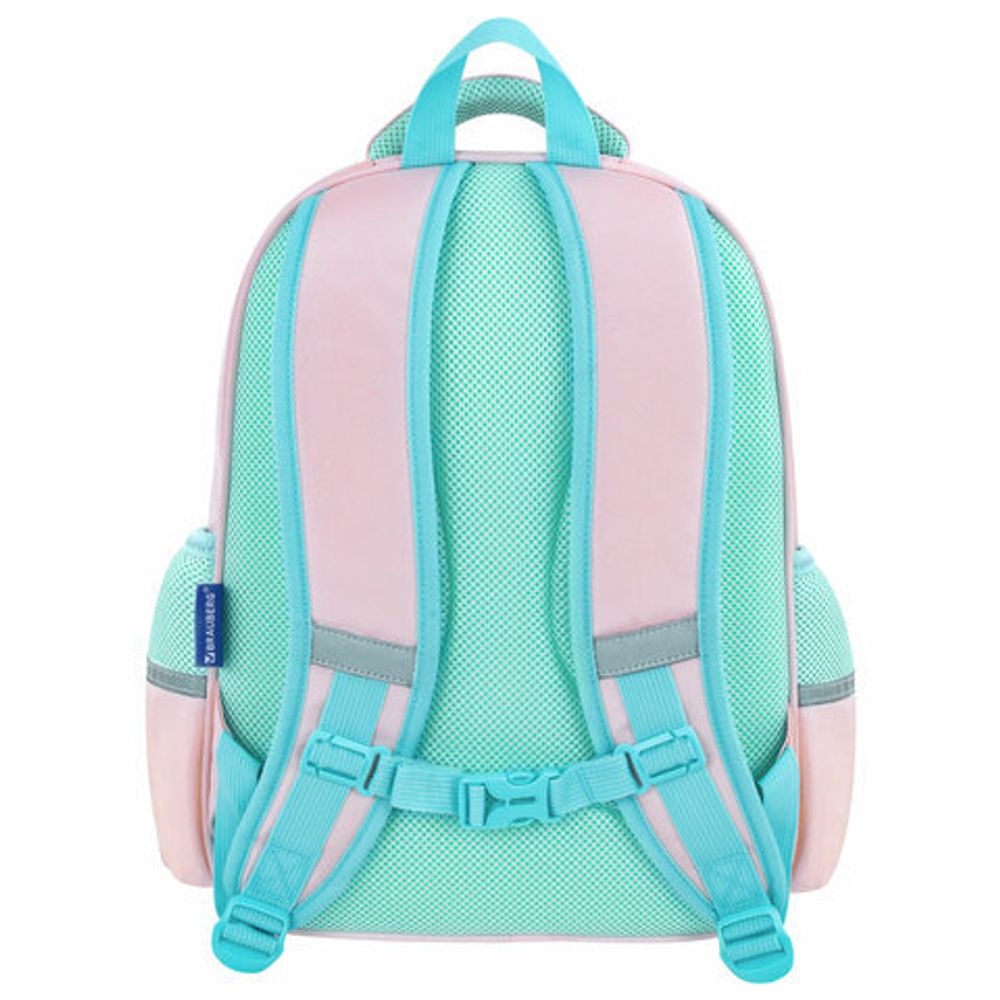 Рюкзак BRAUBERG SNAP, 2 отделения, 3 кармана, "Light pink", 39х28х16 см, 272067