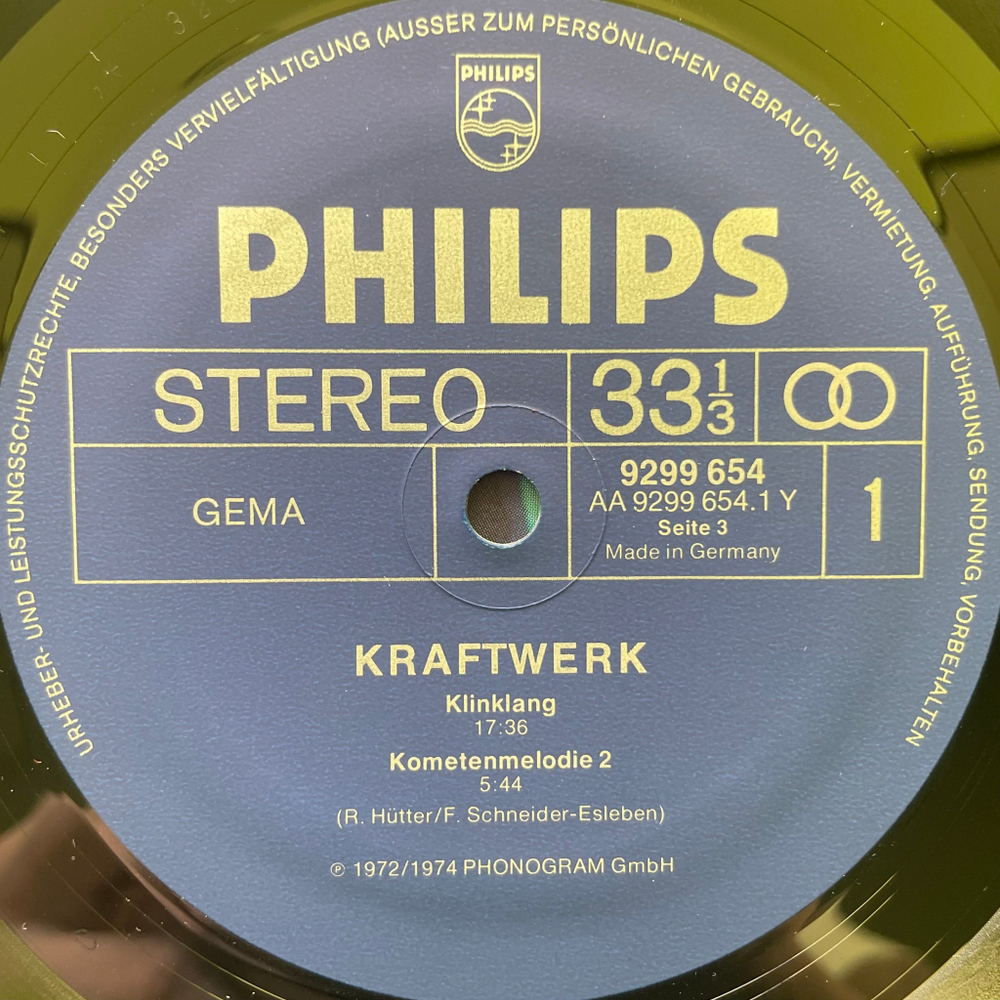 Kraftwerk – Doppelalbum 2LP (Германия 1974г.)