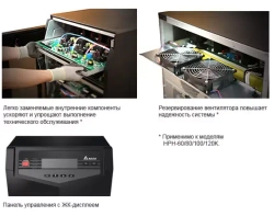 ИБП DELTA HРН-Series 80 kVA 3-3 GES803HH3301 / 80кВА онлайн