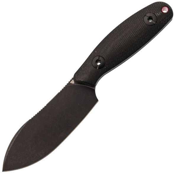 Цена наПоходный нож Trivisa Aubergine-BM, сталь 14C28N, рукоять микарта, черный