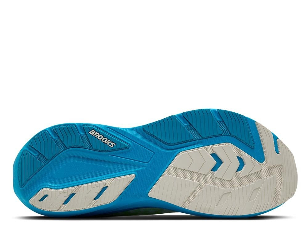 Мужские беговые кроссовки Brooks Ghost AMP M Зелёно-синие