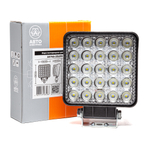 AE75S-25LED-42PC Фара светодиодная дополнительная, квадратная 110*42*140, рассеянный свет, 25 диодов, крепление по центру, 75 Вт, 10-30 В