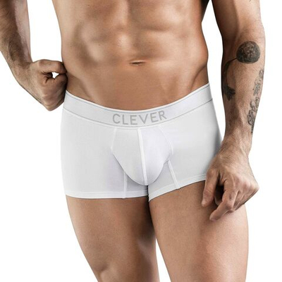 Белые мужские трусы-хипсы Clever Berna Trunks