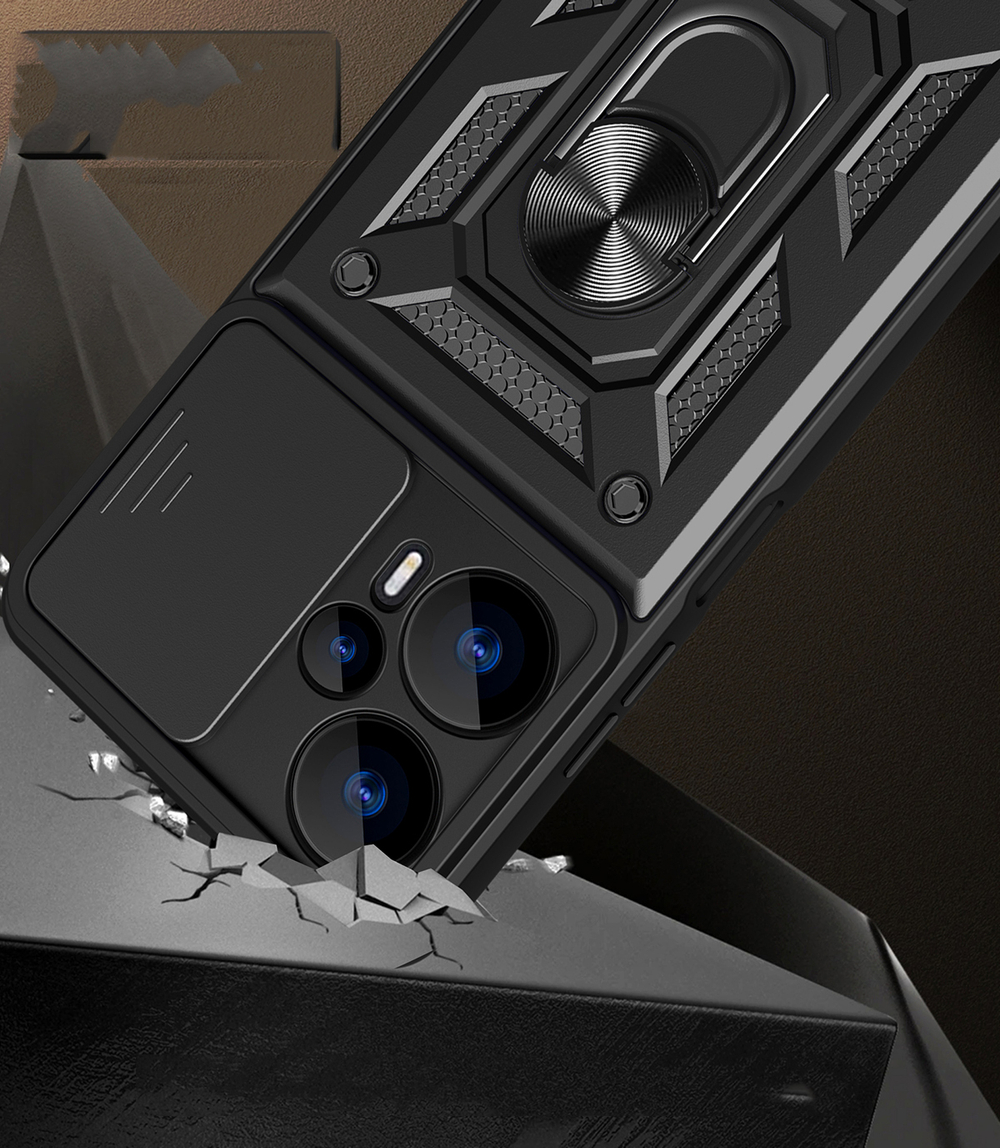 Чехол с кольцом Bumper Case для Poco F5