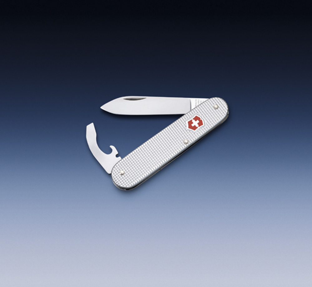 Нож Victorinox Alox Bantam, 84 мм, 5 функций, серебристый