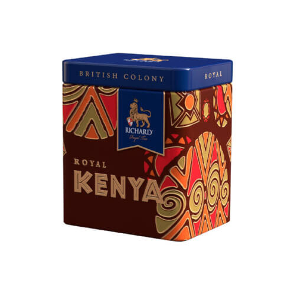 Чай черный Richard British Colony Royal Kenya (жестебанка) 50 г.