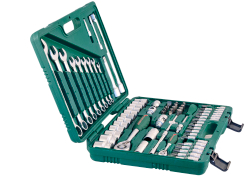 S04H52482S Набор инструмента универсальный 1/4", 1/2"DR, 82 предмета