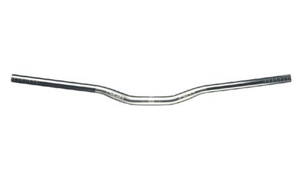 Руль Funn Full On СЕРЕБРИСТЫЙ/ AL6069-T6, 8° Back Sweep, 5.5° Up Sweep, 31.8mm, 750mm, 30 rise