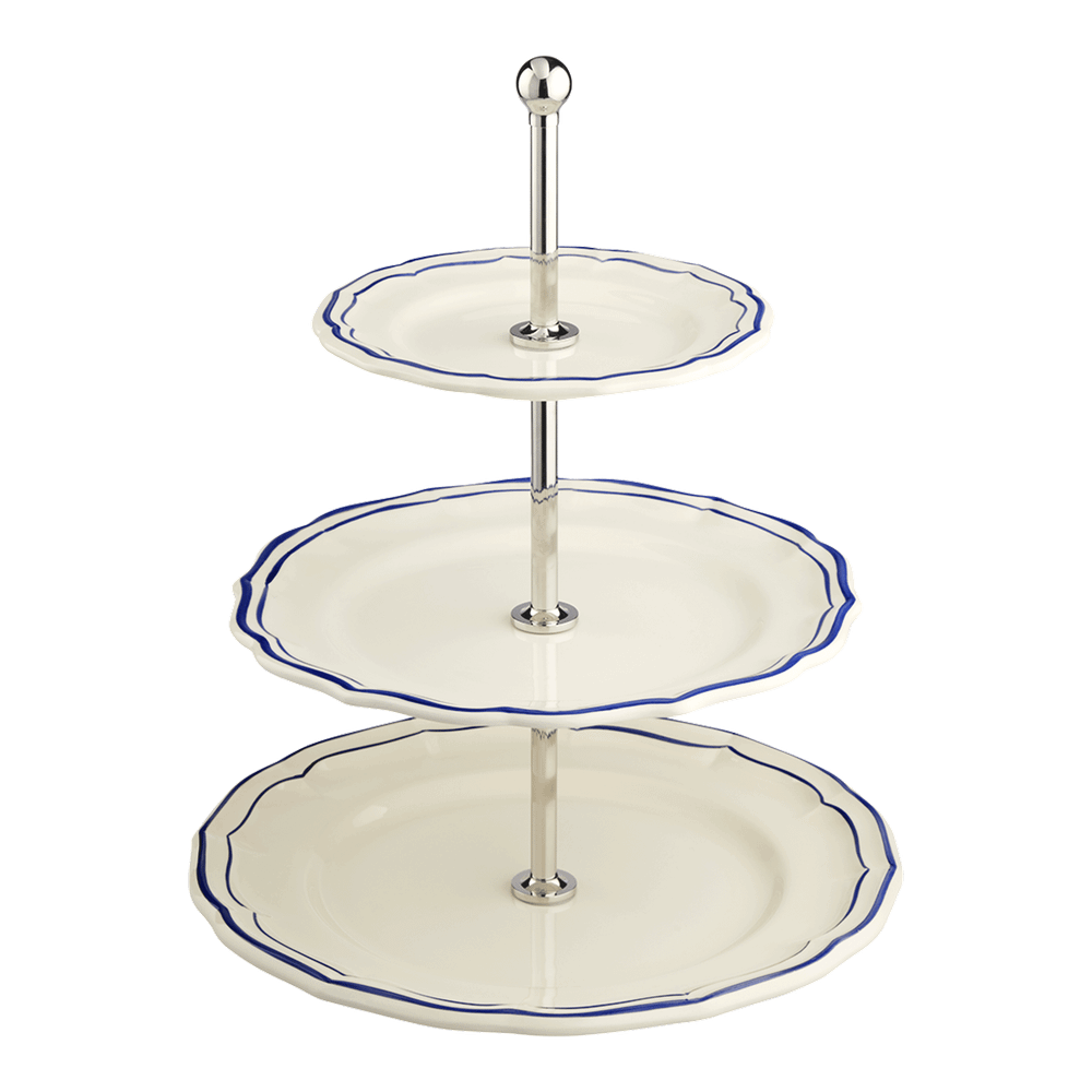 Этажерка трехъуровневая Filet Cobalt (30 см)