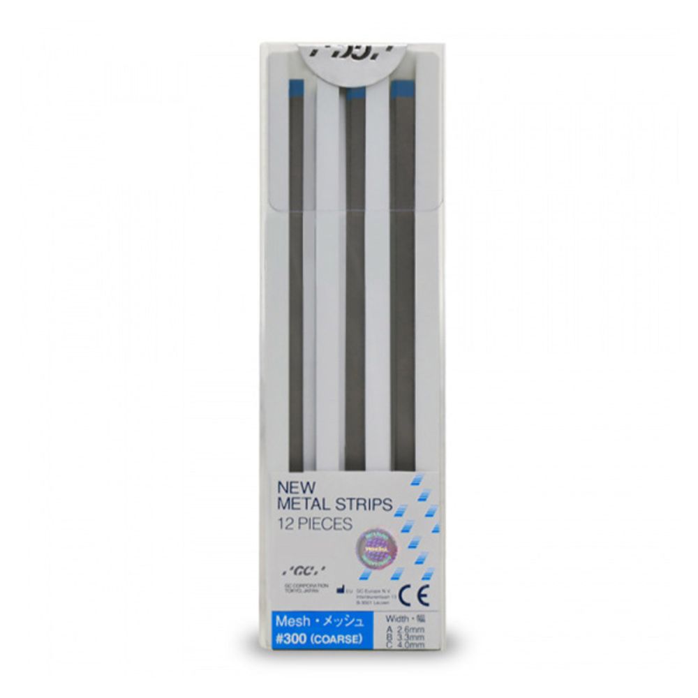 Metal Strips Coarse Голубые (12шт.) Метал Стрипс (грубые), металлические штрипсы