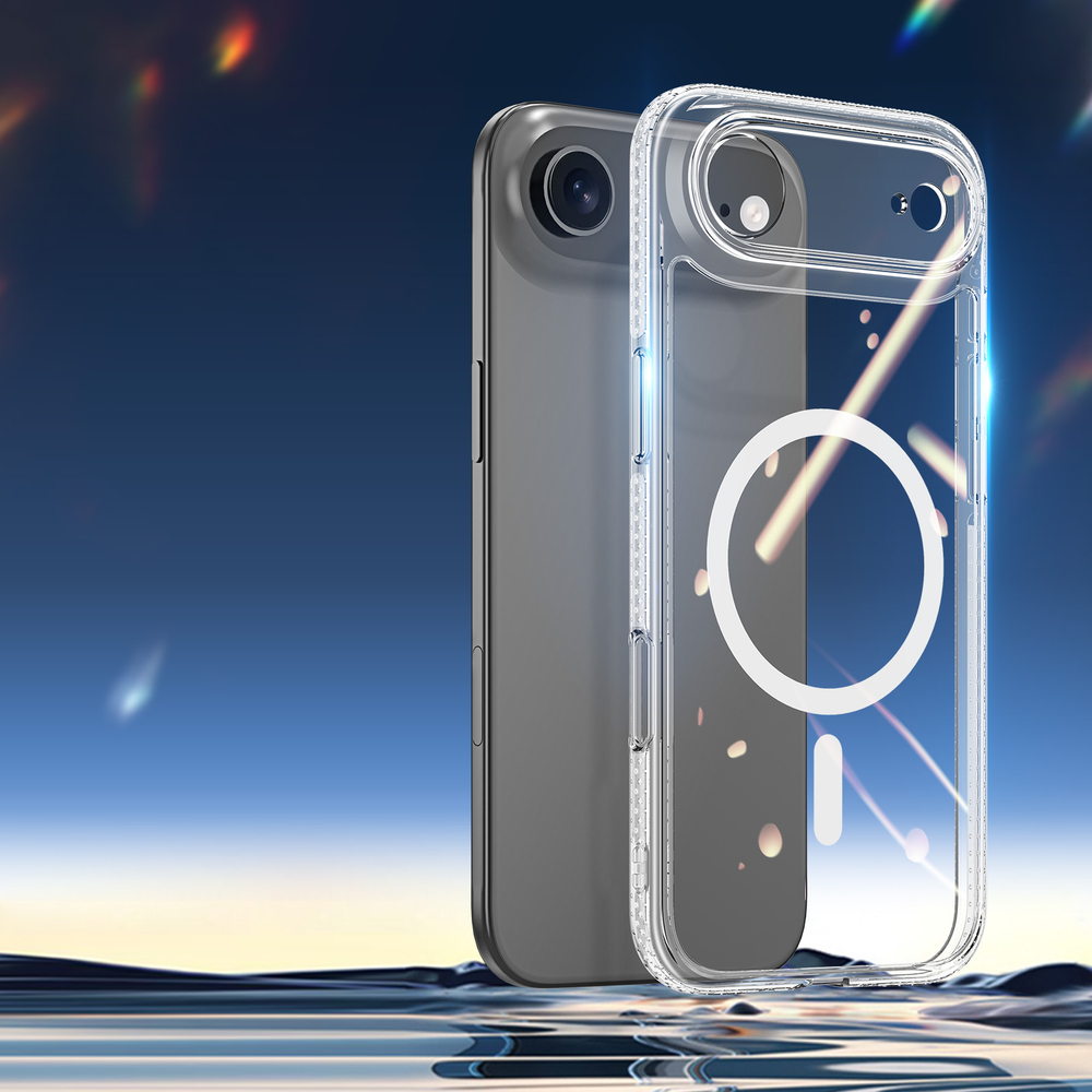 Защитный прозрачный чехол с MagSafe для iPhone Air, серия Clin Mag Series от Dux Ducis