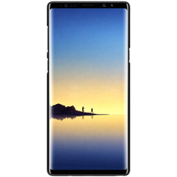 Тонкий жесткий чехол черного цвета от Nillkin для Samsung Galaxy Note 9, серия Super Frosted Shield